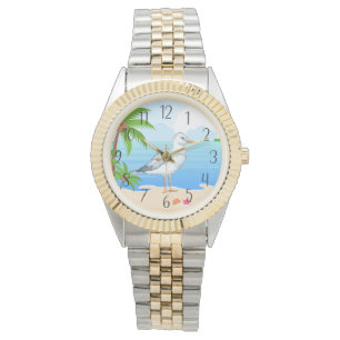 Reloj De Pulsera mujeres amantes de la gaviota de playa