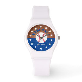 Reloj De Pulsera Mujeres Deportivas de Béisbol personalizado