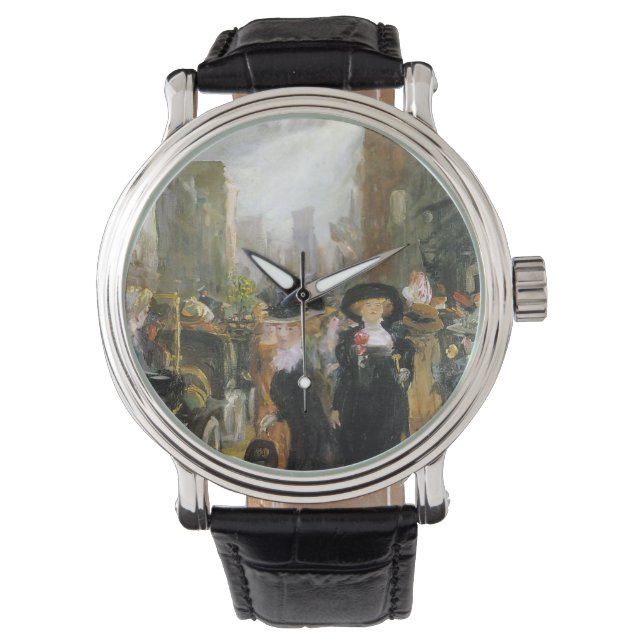 Reloj De Pulsera Mujeres en la Quinta Avenida (Nueva York, Estados  (Anverso)