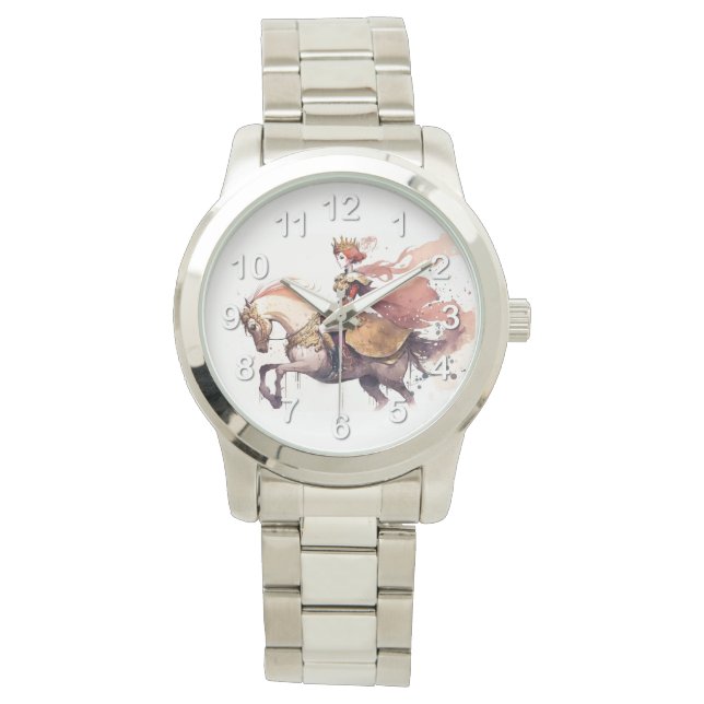 Reloj De Pulsera Mujeres montando a caballo (Anverso)