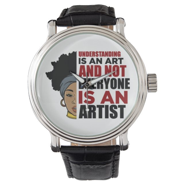 Reloj De Pulsera Mujeres negras sista de mujeres afroamericanas mel (Anverso)