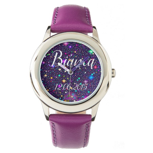 Reloj De Pulsera Multicolor Punkte (Anverso)