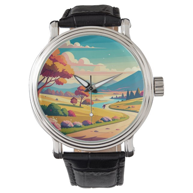 Reloj De Pulsera Mundo de anime (Anverso)