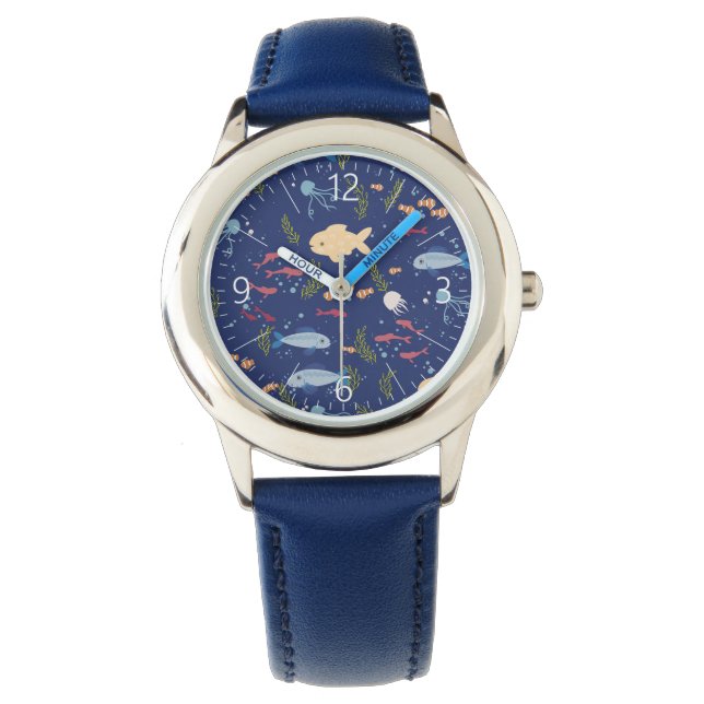 Reloj De Pulsera Mundo submarino (Anverso)
