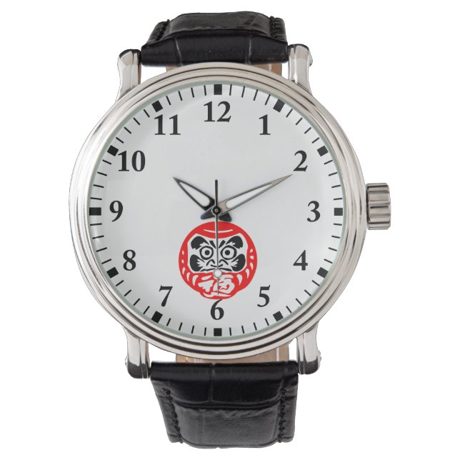 Reloj De Pulsera muñeca Daruma (Anverso)