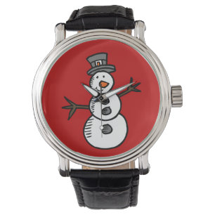 Reloj De Pulsera Muñeco de nieve