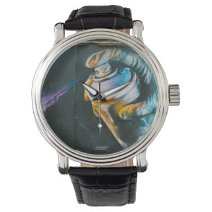 Reloj De Pulsera Mural de arte de graffiti con aerosol