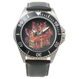 Reloj De Pulsera Murciélagos Vampiros