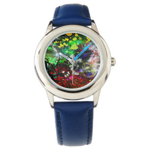 Reloj De Pulsera Muro de ladrillo del graffiti