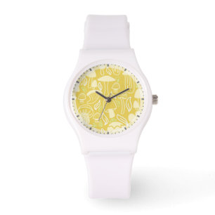 Reloj De Pulsera Mushroom Mustard