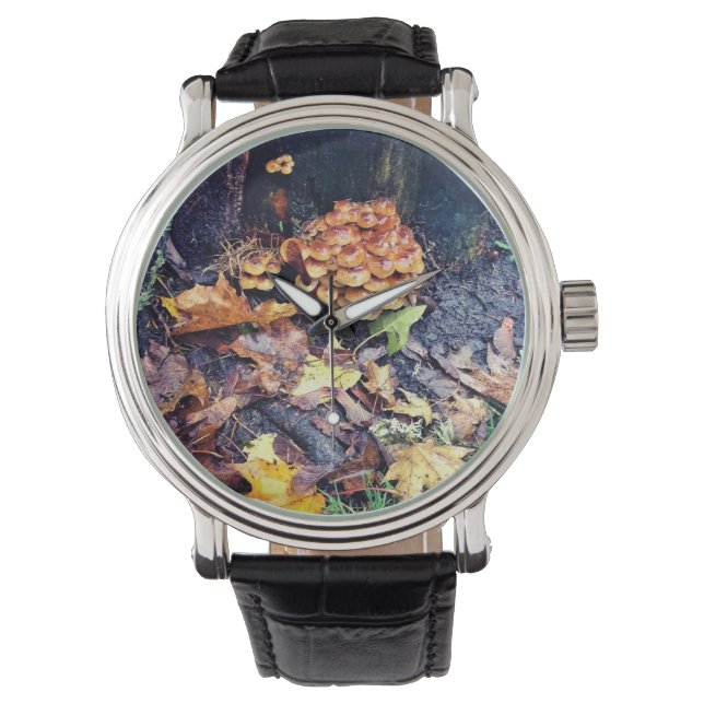 Reloj De Pulsera Mushroom Village (Anverso)