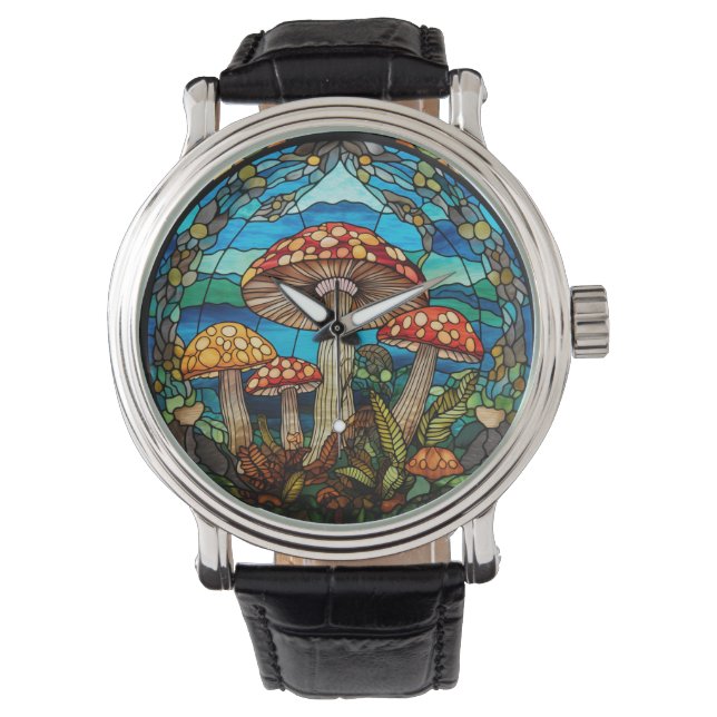 Reloj De Pulsera Mushrooms Watch (Anverso)