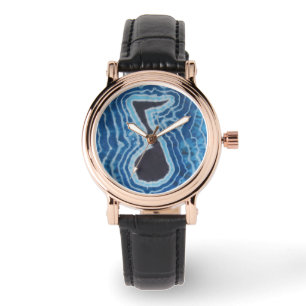 Reloj De Pulsera Music Notes Tie Dye