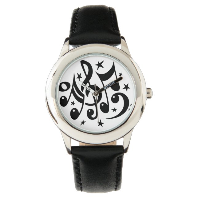 Reloj De Pulsera Music Notes Watch (Anverso)