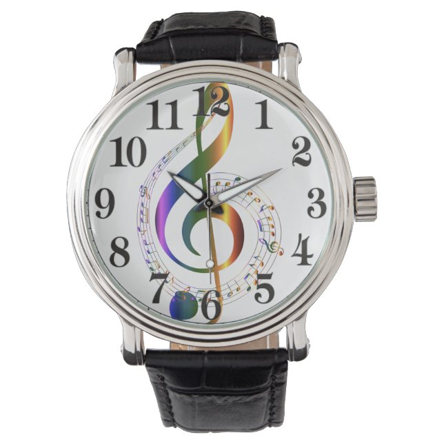 Reloj De Pulsera Música (Anverso)