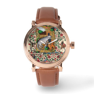 RELOJ DE PULSERA MÚSICA BESTIARIA MEDIEVAL EXTRAÑA,ÓRGANO DE JUEGO 