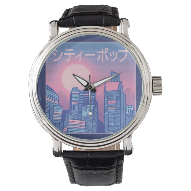Reloj De Pulsera Música pop japonesa (Anverso)