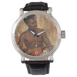 Reloj De Pulsera Músico de Nueva Orleans (Guitarista) (Francis Mill