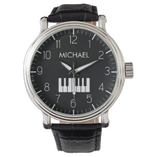 Reloj De Pulsera Músico personalizado del teclado del piano
