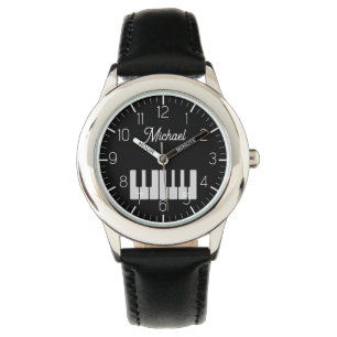 Reloj De Pulsera Músico personalizado del teclado del piano