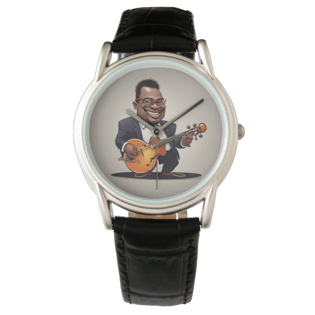 Reloj De Pulsera músicos de jazz (Anverso)