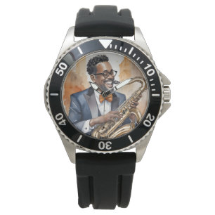 Reloj De Pulsera músicos de jazz