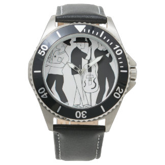 Reloj De Pulsera Músicos observan