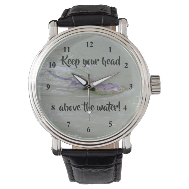 Reloj De Pulsera Muskrat Motivation Watch (Anverso)