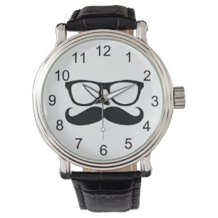 Reloj De Pulsera Mustache Nerd