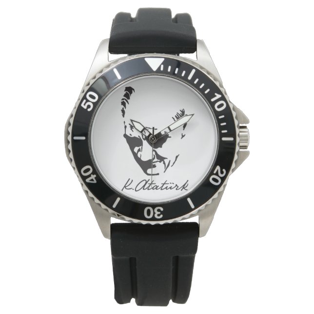 Reloj De Pulsera Mustafa Kemal Ataturk (Anverso)