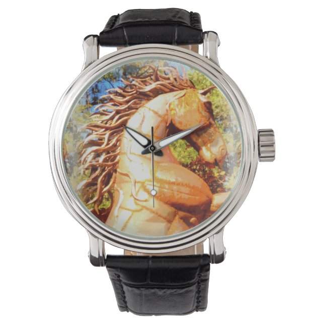 Reloj De Pulsera mustang stallion (Anverso)