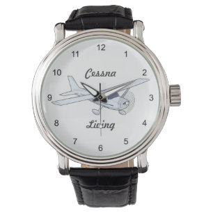 Reloj De Pulsera Muy Guay Cessna Living Airplane Watch