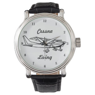 Reloj De Pulsera Muy Guay Cessna Living Airplane Watch