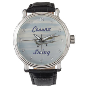 Reloj De Pulsera Muy Guay Cessna Living Airplane Watch