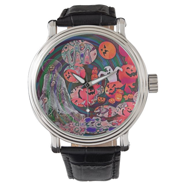Reloj De Pulsera My Super Halloween V3 (Anverso)