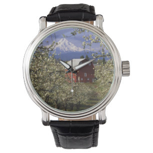Reloj De Pulsera N.A., EE. UU., Oregón, Condado de Hood River. Rojo