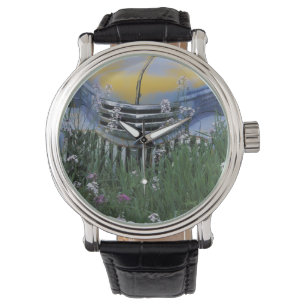 Reloj De Pulsera NA, EE. UU., este de Washington, Camión viejo con