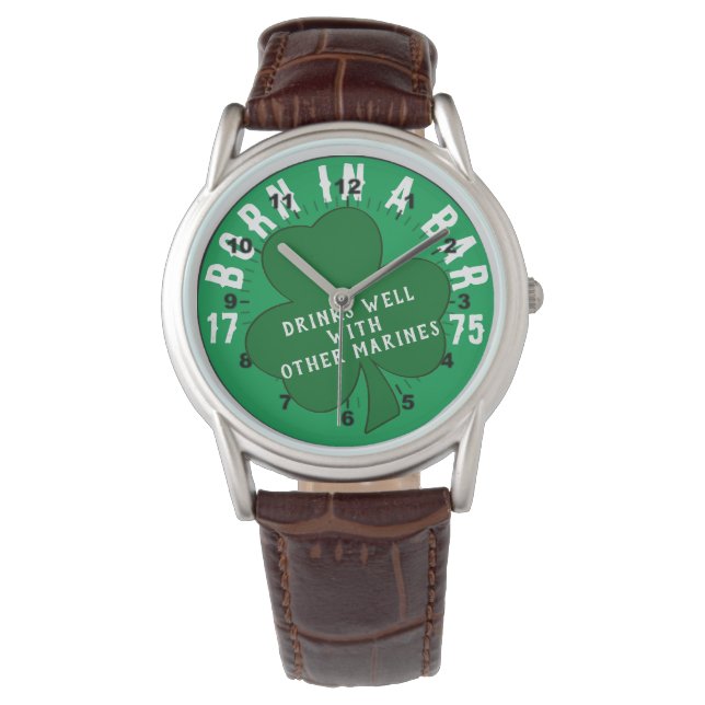 RELOJ DE PULSERA NACIDO EN UN BAR DE 1775 (Anverso)