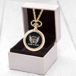 Reloj De Pulsera Nacido Para Alzar, Piloto De Cráneo De Guay Y Héli