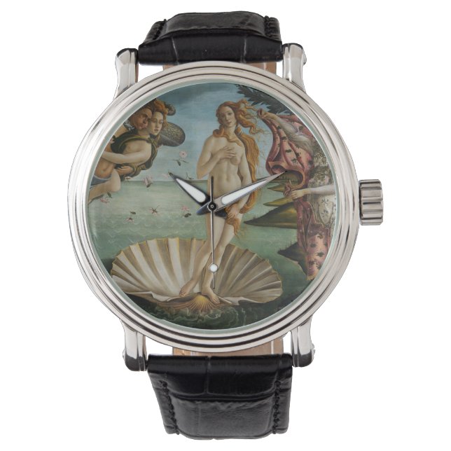 Reloj De Pulsera Nacimiento de Venus por Sandro Botticelli (Anverso)