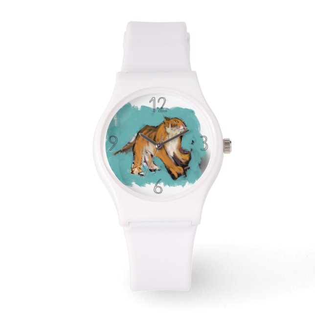 Reloj De Pulsera Nacimiento del año del tigre chino (Anverso)
