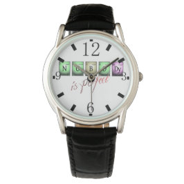 Reloj De Pulsera nadie es perfecto en elementos químicos