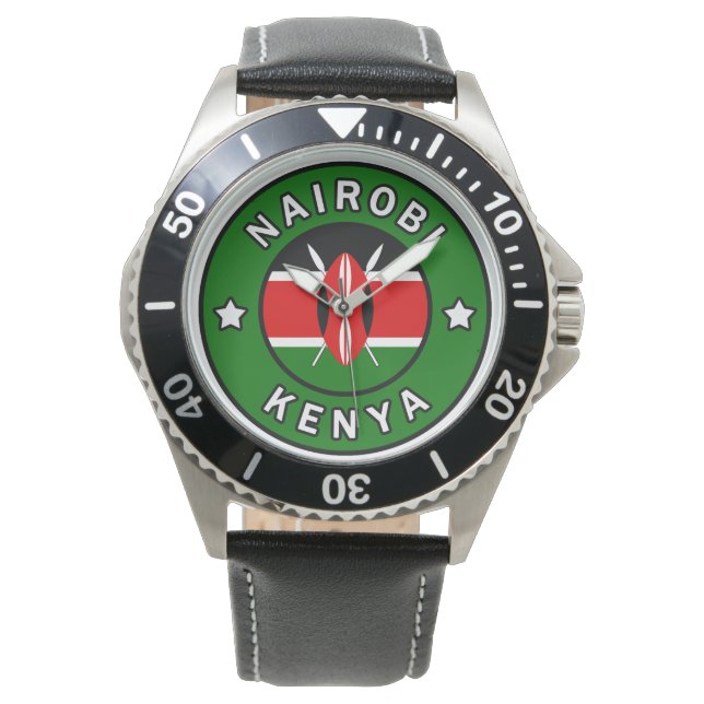 Reloj De Pulsera Nairobi Kenya (Anverso)