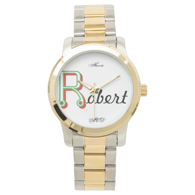 RELOJ DE PULSERA NAME WATCH: ROBERT HAVIC ACD (Anverso)