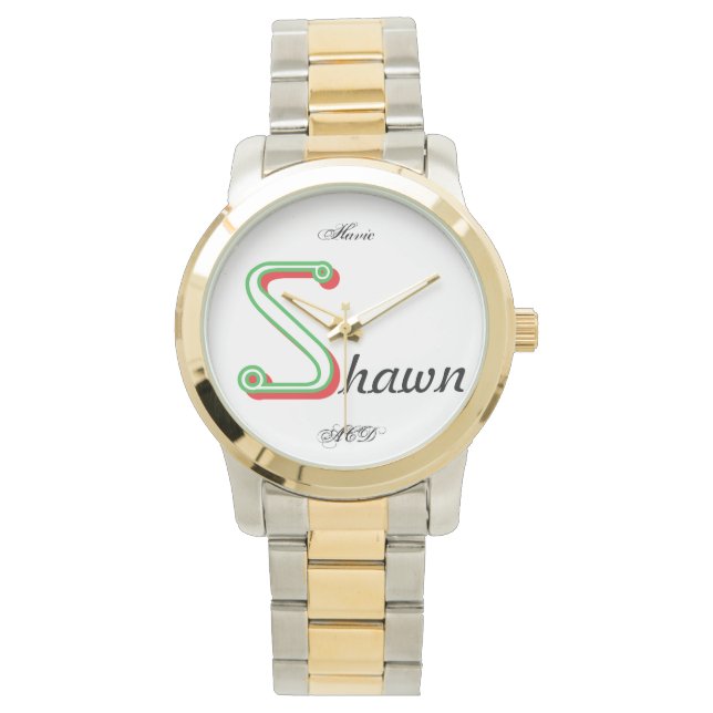 RELOJ DE PULSERA NAME WATCH SHAWN HAVIC ACD (Anverso)