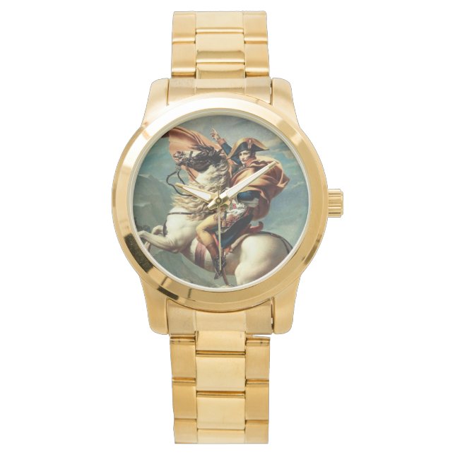Reloj De Pulsera Napoleón atraviesa el San Bernardo (Anverso)