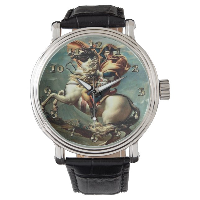 Reloj De Pulsera Napoleón Bonaparte Emperador Francia (Anverso)