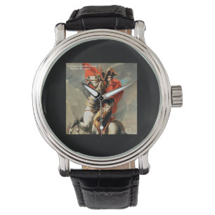 Reloj De Pulsera Napoleón & "Líder" Citas de Vigilancia
