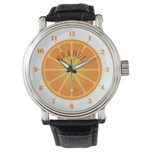 Reloj De Pulsera Naranja