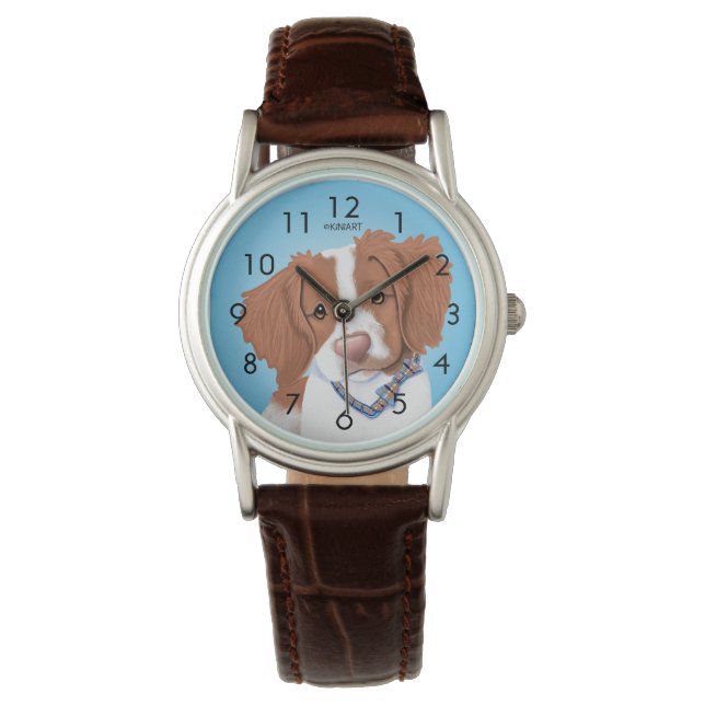 Reloj De Pulsera Naranja Brittany Wrist Watch (Anverso)